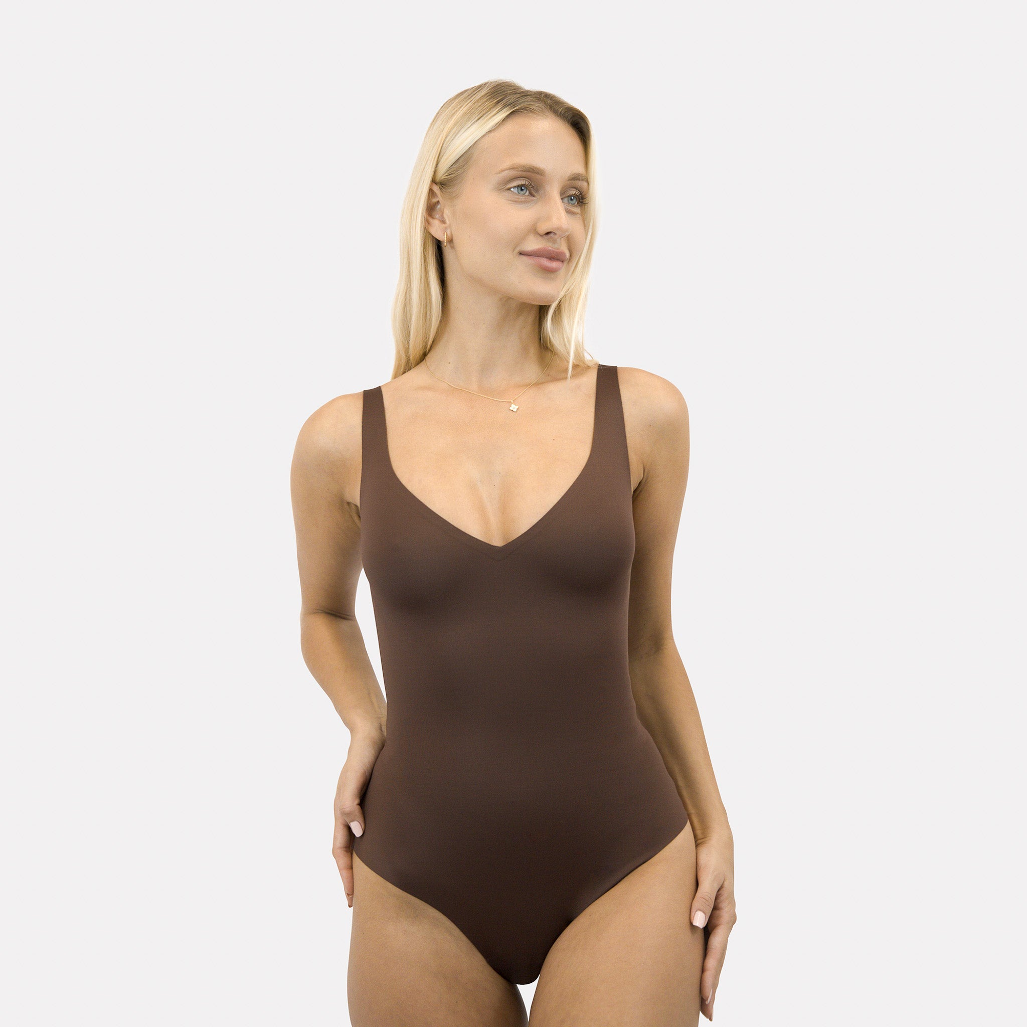 Plunge Thong Bodysuit