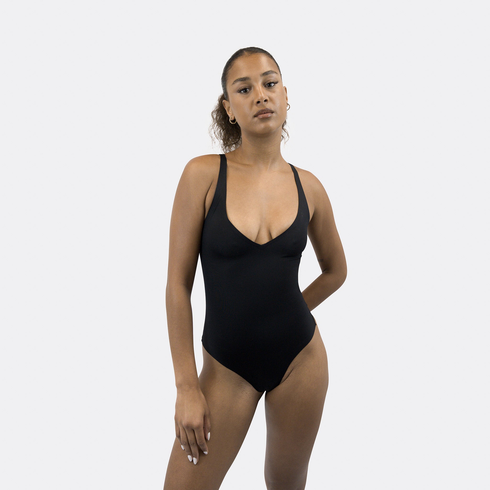 Plunge Thong Bodysuit